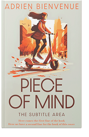 Pre Made Book Cover Moon Mist