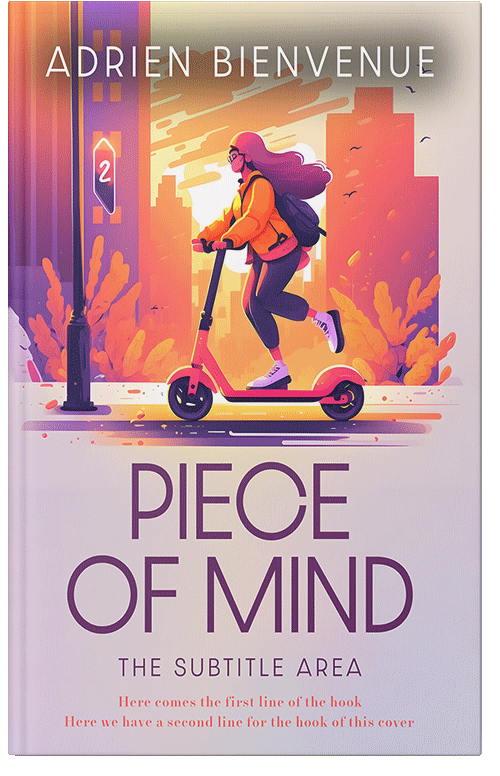 Front view of Premade Teen & Young Adult Book Cover - Wafer