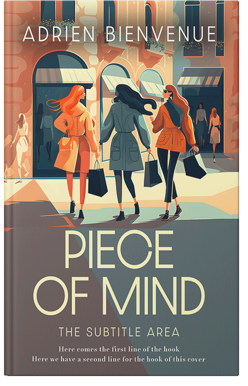 Front view of Premade Romance Book Cover - Flint