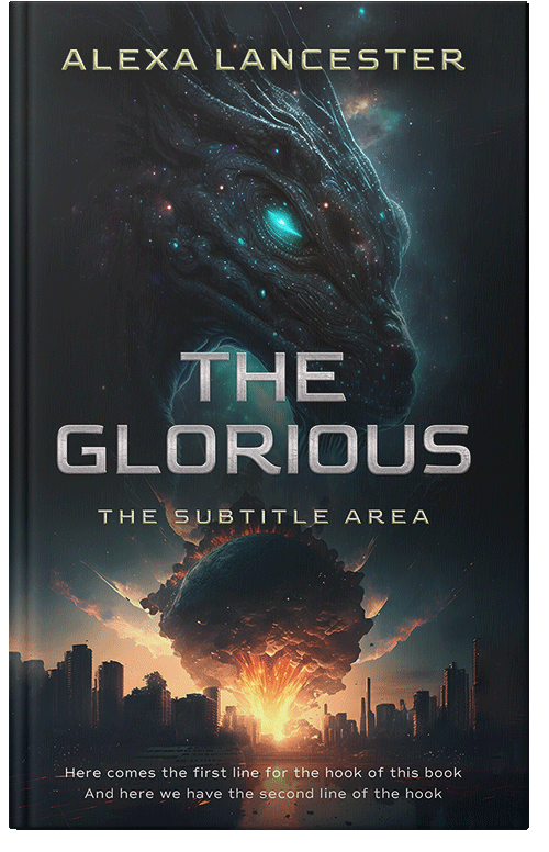 Front view of Premade Apocalyptica Book Cover - Bunker