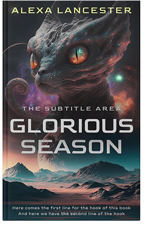 Pre Made Book Cover Shark