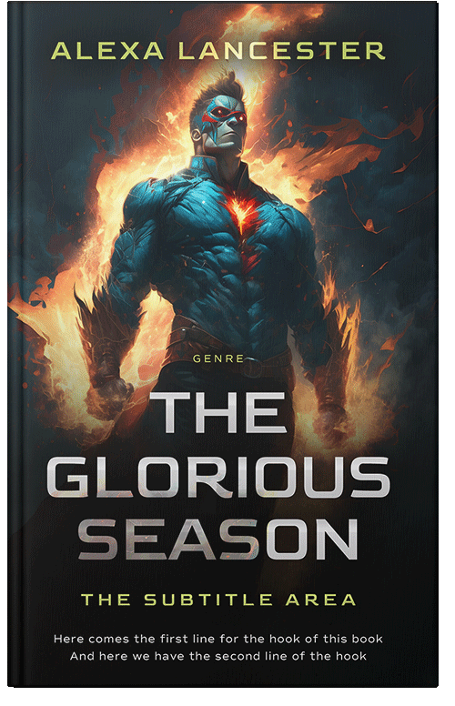 Front view of Premade Teen & Young Adult Book Cover - Tan