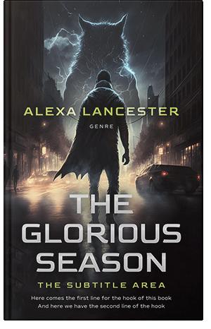 Premade Book Cover Thunder