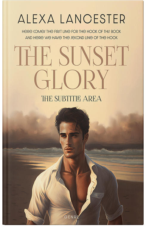 Front view of Premade Romance Book Cover - Judge Gray