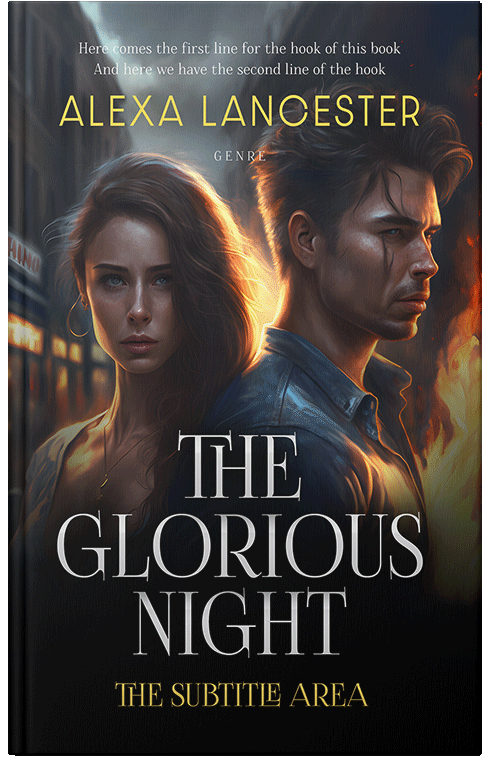 Front view of Premade Mystery & Thriller & Suspense Book Cover - Thunder