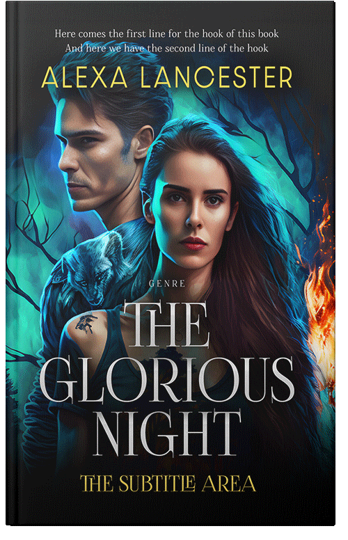 Front view of Premade Romance Book Cover - Bunker