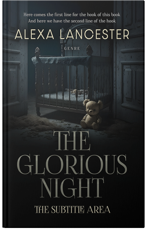 Front view of Premade Mystery & Thriller & Suspense Book Cover - Woodsmoke