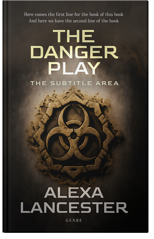 Front view of Premade Mystery & Thriller & Suspense Book Cover - Eternity