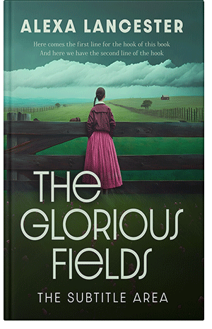 Premade Book Cover Green Kelp