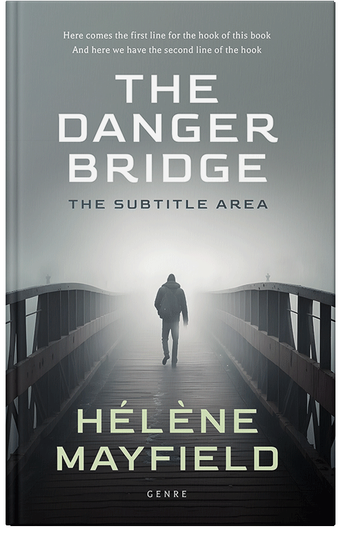 Front view of Premade Mystery & Thriller & Suspense Book Cover - Gunsmoke