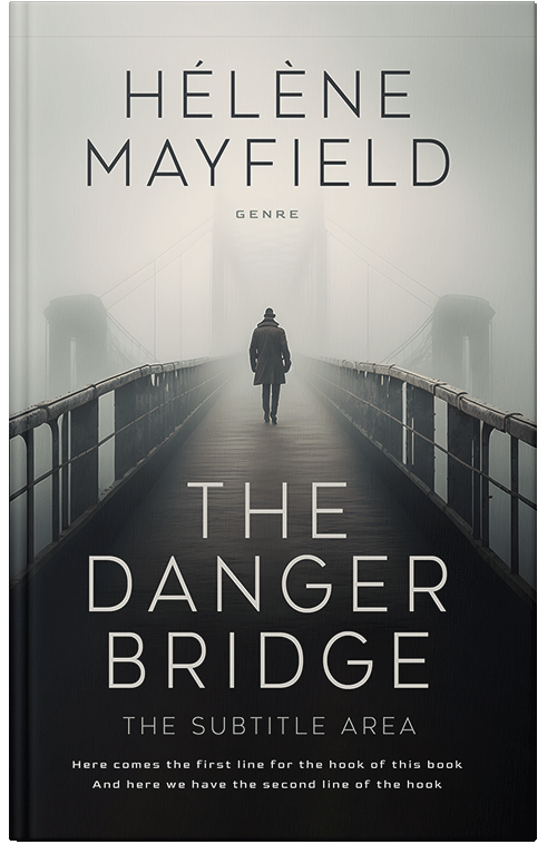 Front view of Premade Mystery & Thriller & Suspense Book Cover - Westar