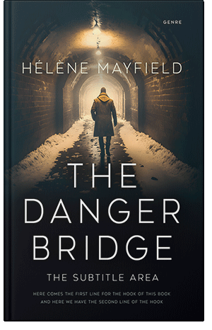 Premade Book Cover Shark