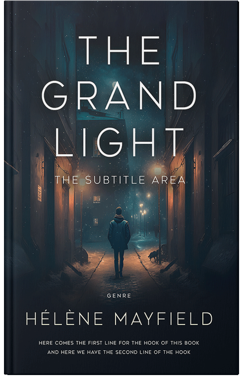 Front view of Premade Mystery & Thriller & Suspense Book Cover - Mirage