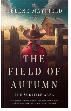 Premade Book Cover Tan