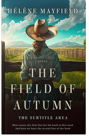 Premade Book Cover Thistle Green