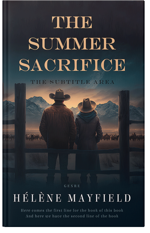 Front view of Premade Romance Book Cover - Mirage