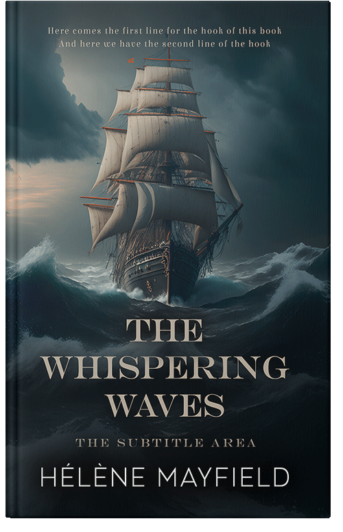 Front view of Premade Historical Book Cover - Mirage