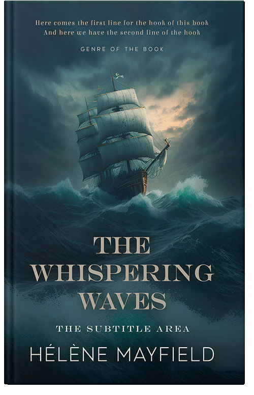 Front view of Premade Historical Book Cover - Big Stone