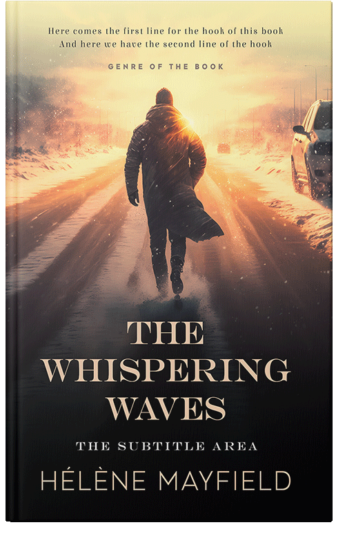 Front view of Premade Mystery & Thriller & Suspense Book Cover - Chalky