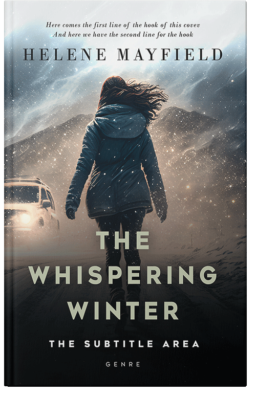 Front view of Premade Mystery & Thriller & Suspense Book Cover - Shark