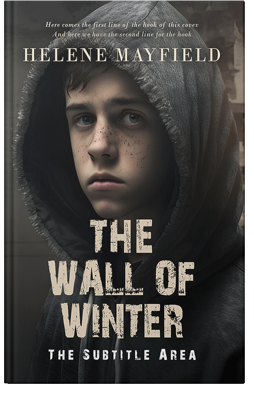 Front view of Premade Teen & Young Adult Book Cover - Cod Gray