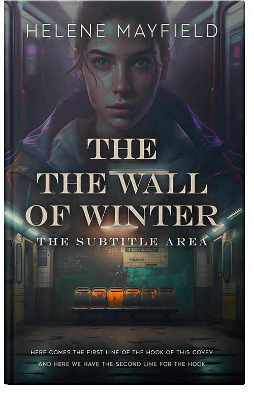 Front view of Premade Mystery & Thriller & Suspense Book Cover - Shark