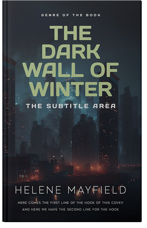 Front view of Premade Mystery & Thriller & Suspense Book Cover - Mirage