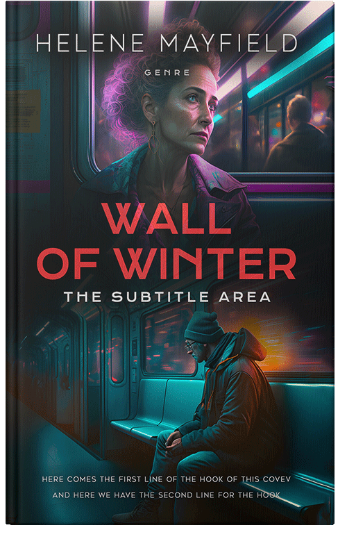 Front view of Premade Mystery & Thriller & Suspense Book Cover - Mirage