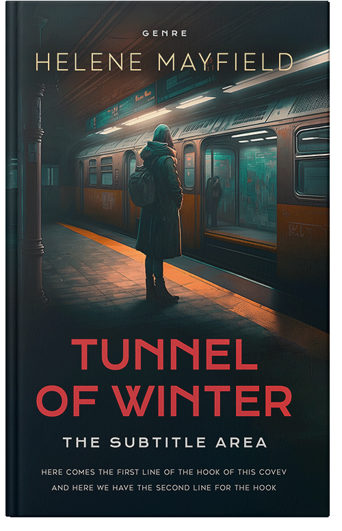 Front view of Premade Mystery & Thriller & Suspense Book Cover - Bunker