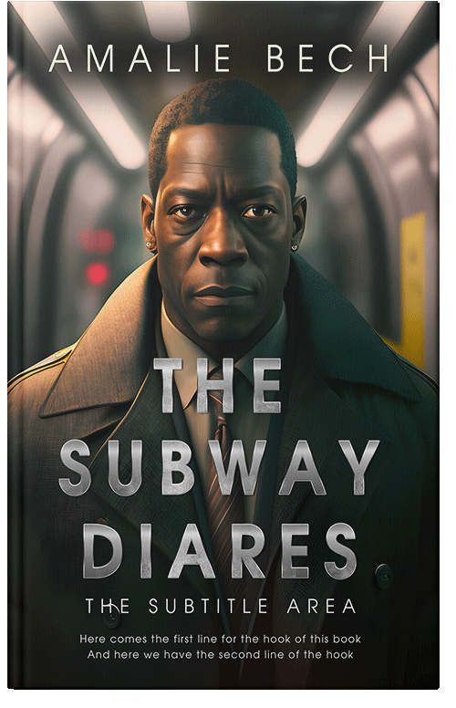 Front view of Premade Mystery & Thriller & Suspense Book Cover - Indian Khaki