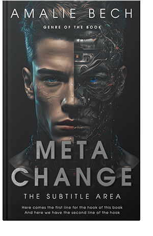 Pre Made Book Cover Shark