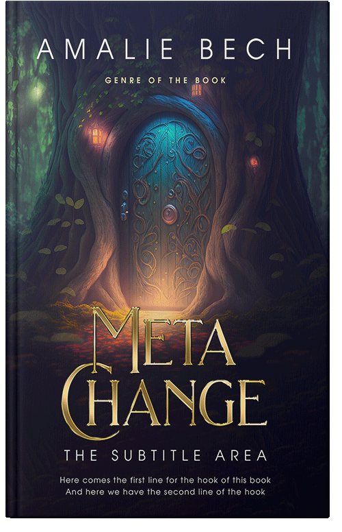 Front view of Premade Fantasy Book Cover - Mirage