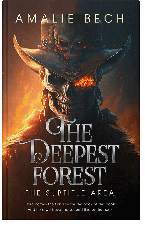 Front view of Premade Mystery & Thriller & Suspense Book Cover - Di Serria