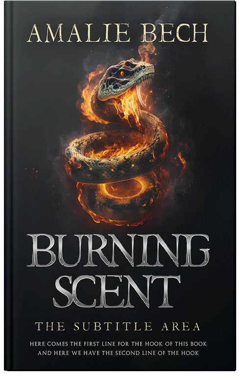 Front view of Premade Mystery & Thriller & Suspense Book Cover - Woodsmoke