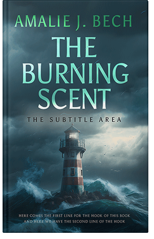 Premade Book Cover Blue Dianne