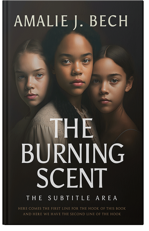 Front view of Premade Historical Book Cover - Rodeo Dust