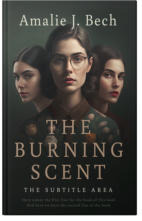 Front view of Premade Historical Book Cover - Heavy Metal