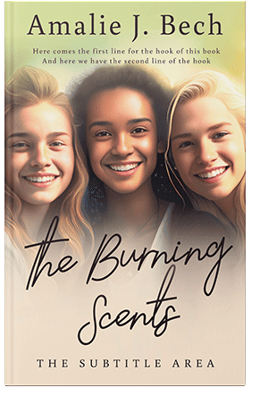 Pre Made Book Cover Raffia