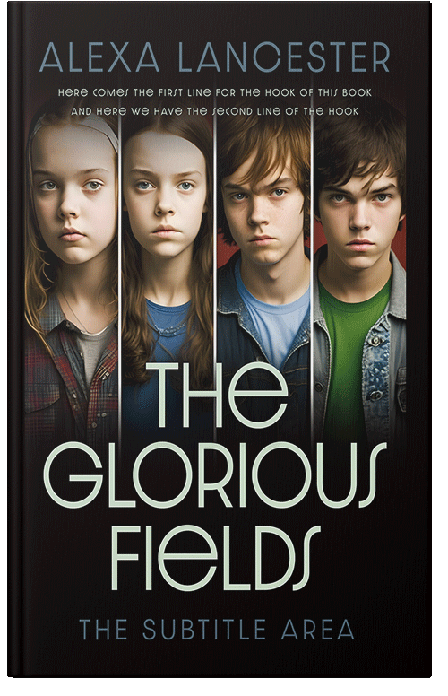 Front view of Premade Mystery & Thriller & Suspense Book Cover - Coral Reef