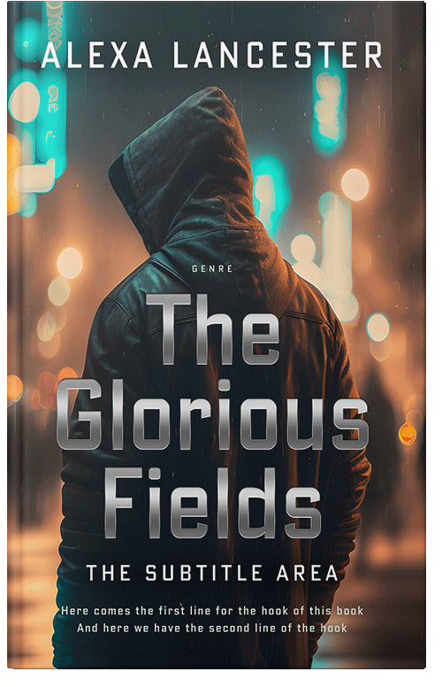 Front view of Premade Mystery & Thriller & Suspense Book Cover - Tan