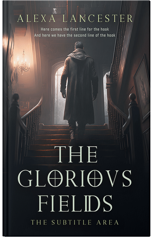 Front view of Premade Mystery & Thriller & Suspense Book Cover - Woodsmoke