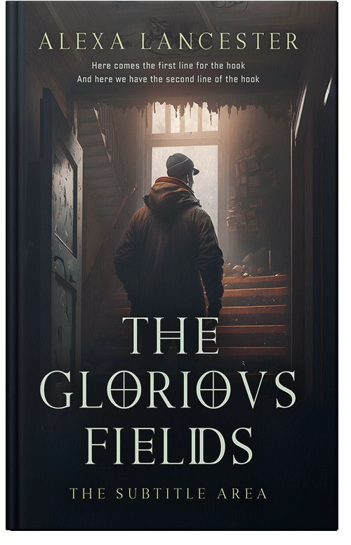 Front view of Premade Mystery & Thriller & Suspense Book Cover - Shark