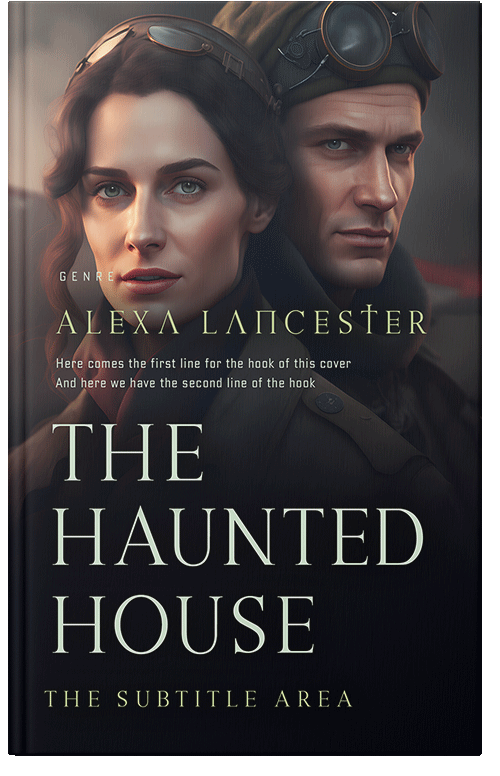 Front view of Premade Romance Book Cover - Quicksand