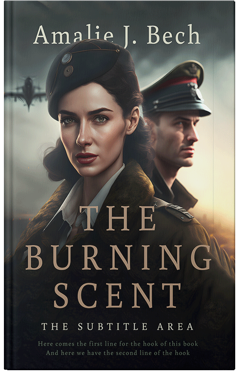 Front view of Premade Historical Book Cover - Coral Reef