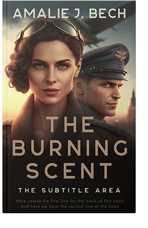 Pre Made Book Cover Sorrell Brown