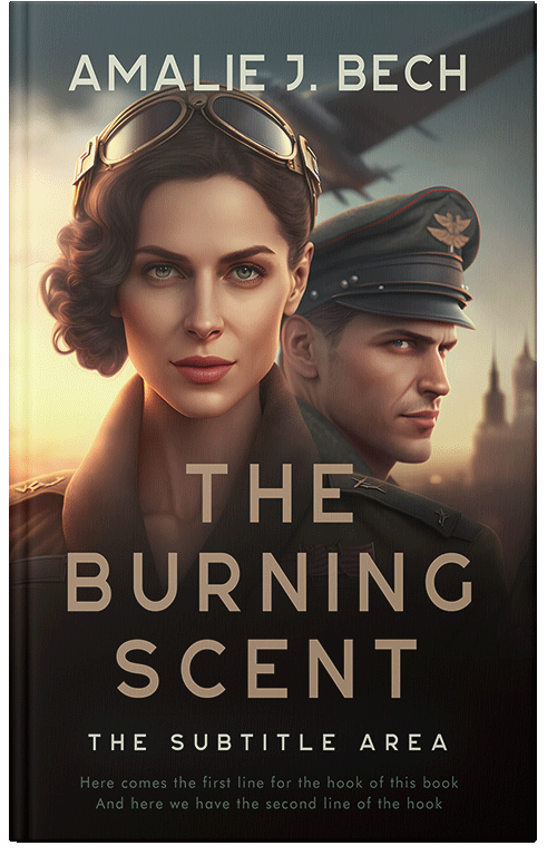 Front view of Premade Romance Book Cover - Sorrell Brown