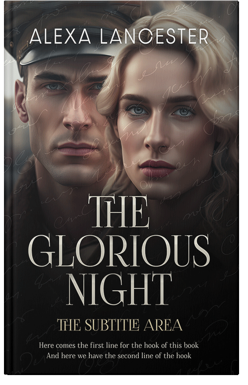 Front view of Premade Romance Book Cover - Thatch