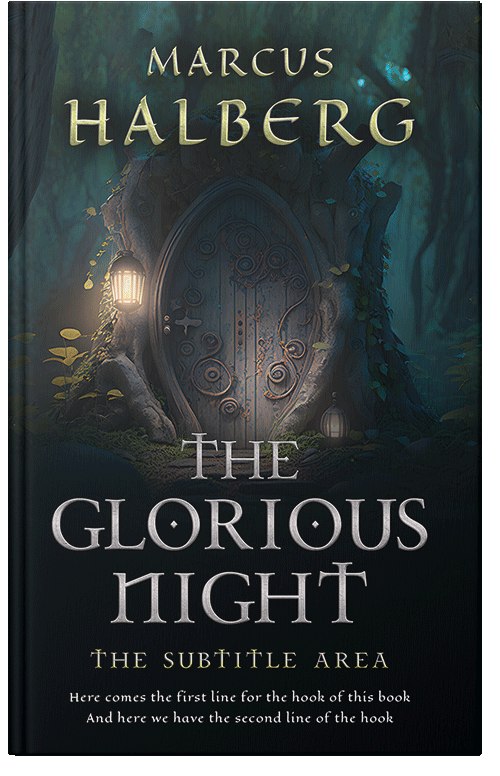 Front view of Premade Fantasy Book Cover - Bunker