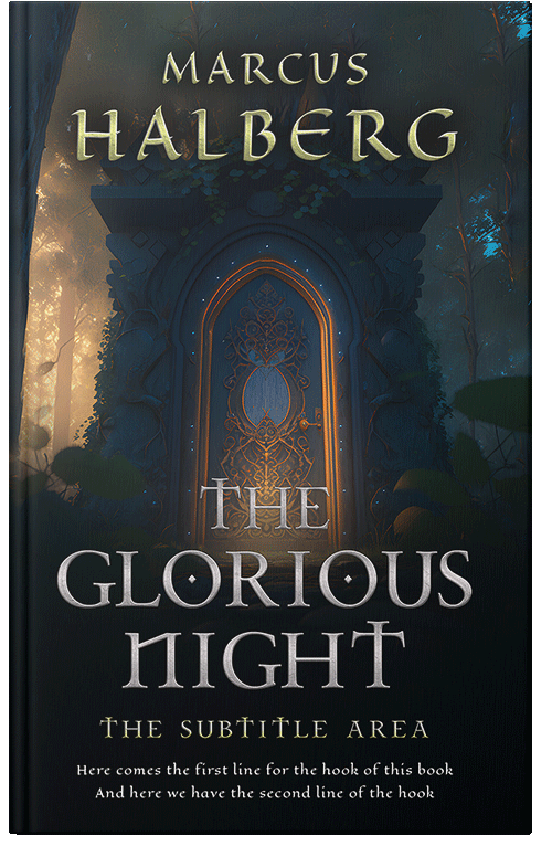 Front view of Premade Fantasy Book Cover - Bunker