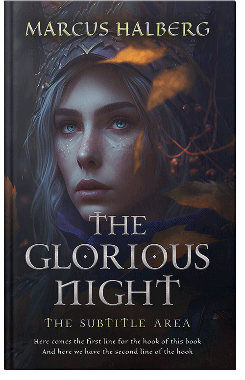 Front view of Premade Fantasy Book Cover - Baltic Sea